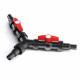 SunSun CST-01F embouts etages et ecrous tournants vue de trois quarts