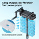 Sunsun HBL-803 cinq etages de filtration paniers superposes