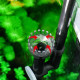 Sunsun XBL-300 skimmer de surface vu de dessus