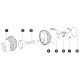 SunSun JVP-132 vue eclatee des pieces de la pompe