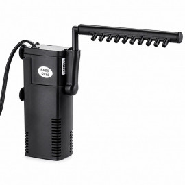 Filtre interne SunSun HJ-111B avec sa rampe de rejet
