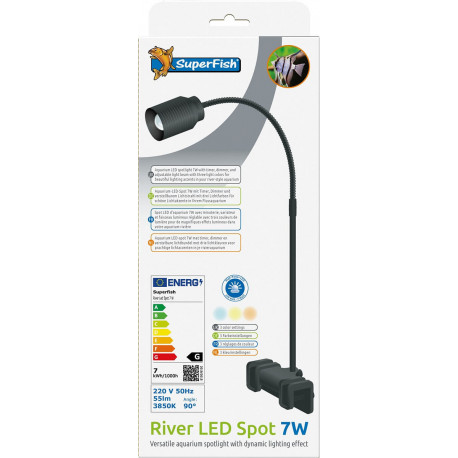 SUPERFISH RIVER LED SPOT 7 Watts - Éclairage LED