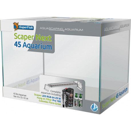 SUPERFISH Scaper next 45 - Kit aquascaping