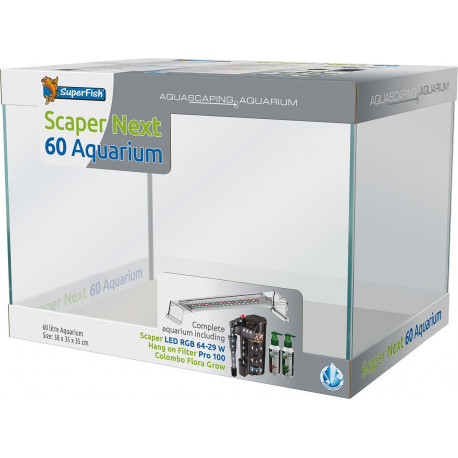 SUPERFISH Scaper Next 60 - Kit aquascaping