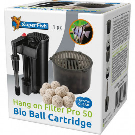 SUPERFISH Cartouche Bioball Hang On Filter Pro 50 - Support Bactérien