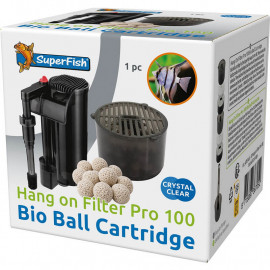 SUPERFISH Cartouche Bioball Hang On Filter Pro 100 - Support Bactérien