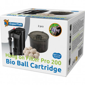 SUPERFISH Cartouche Bioball Hang On Filter Pro 200 - Support Bactérien
