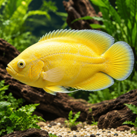 Astronotus ocellatus - Lemon (citron) Oscar 6-8cm