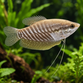 Trichogaster Pectoralis - Gourami peau de serpent XL