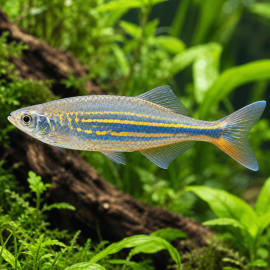 Danio (Devario) Malabaricus - Danio géant ou Danio malabar