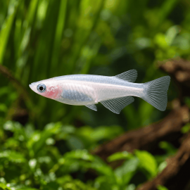 Medaka Blanc (Oryzias latipes) - poisson japonais blanc