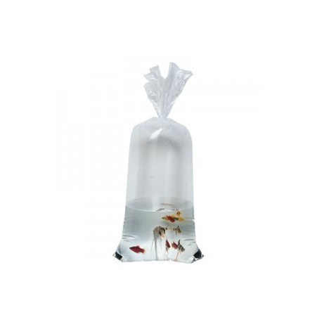 Lot De 25 Sacs De Pêche Étanches Transparents - 15.2 X 30.5 Cm - Pour Transport De Poissons, Aquarium - Polyéthylène 2mm
