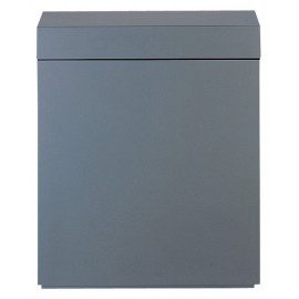 ADA Wood Cabinet 60 (60X30X70) Metallic Silver