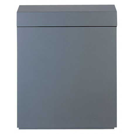 ADA Wood Cabinet 60 (60X30X70) Metallic Silver