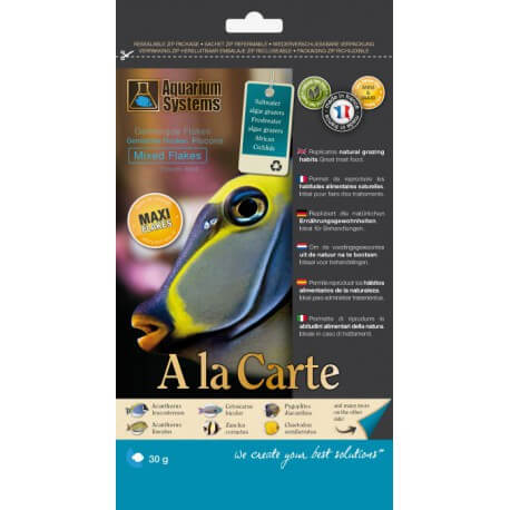Nourriture A La Carte Red Seaweed 15gr Aquarium Systems