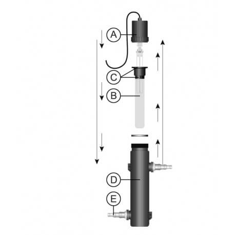 Superfish UV-C Tube Quartz 5W