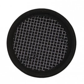 Aquaplante support de croissance rond céramique + grille inox - Support de croissance pour mousses d'aquarium