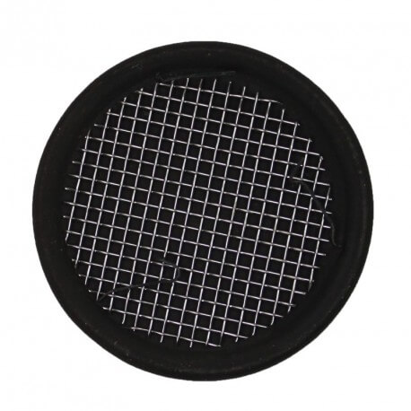 Aquaplante support de croissance rond céramique + grille inox - Support de croissance pour mousses d'aquarium
