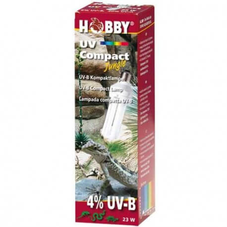 Hobby - UV compact Jungle (4% UV-B) - 23 watt