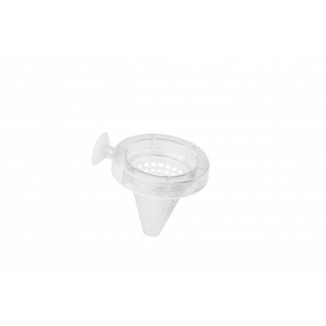 Worm feeder round with sucker