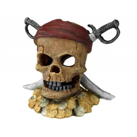 AQUA DELLA PIRATE SKULL SWORD HEAD ca.21,5x16,5x20cm