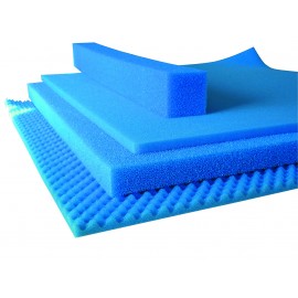 Hobby Mousse filtrante bleu fin 50x50x2cm