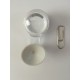 Drop Checker en plastique DC-2 AQ - Analyse du taux de CO2 en aquarium