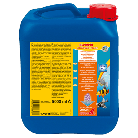 Sera phosvec•clear 5000ml