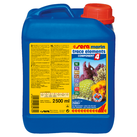 Sera Marin Component 4 Trace Elements Kationics 2500ml