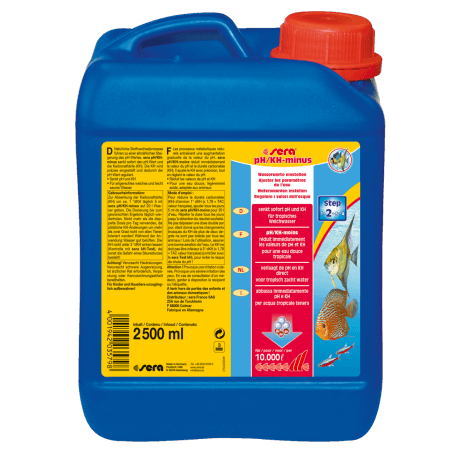 Sera PH / KH Moins 2500ml