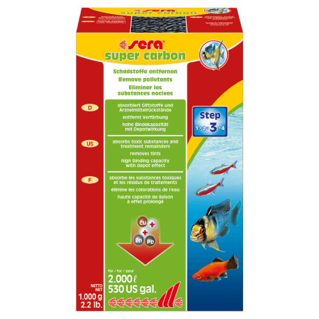 Sera Super Carbon 1000gr