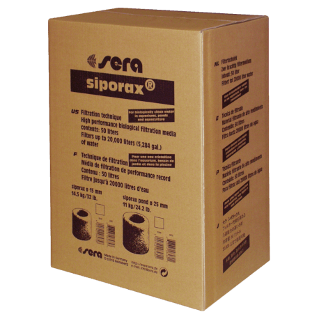 sera siporax Professional 15 mm 50L