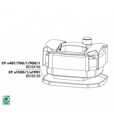 Tête de Pompe pour Cristal Profi E1501