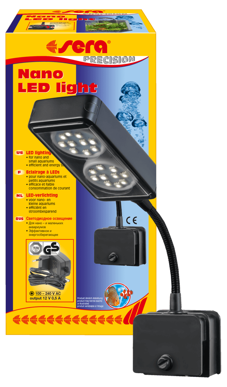 Eclairage Eclairage pour Nano-Aquariums > SERA Nano LED light 2 x 2W pour  aquarium - 49.98€