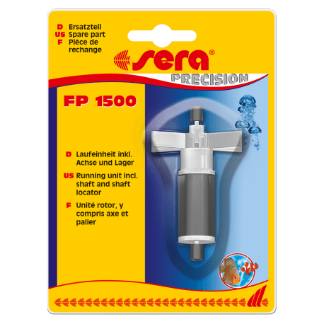 Sera Unité rotor + Axe + Palier pour pompe FP 1500