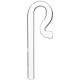 ADA Lily Pipe Mini Outflow P-2 - 13mm