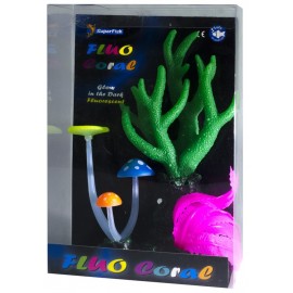 SUPERFISH FLUO CORAL VERT