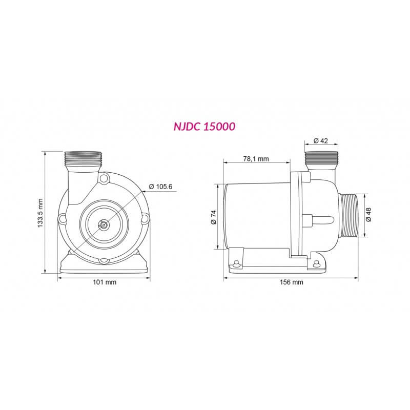 pompes universelles pour aquarium