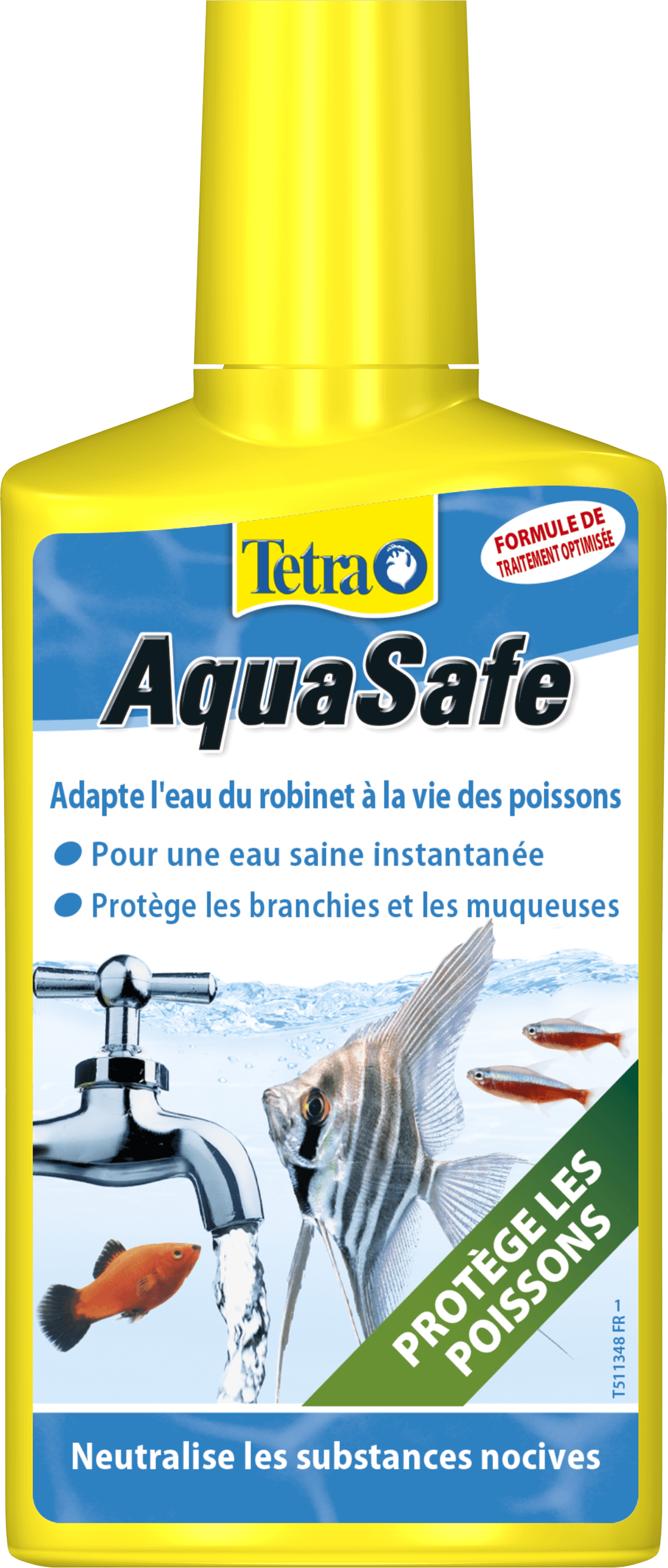 Conditionneur d'eau Aquasafe 100 ml Tetra pour aquarium
