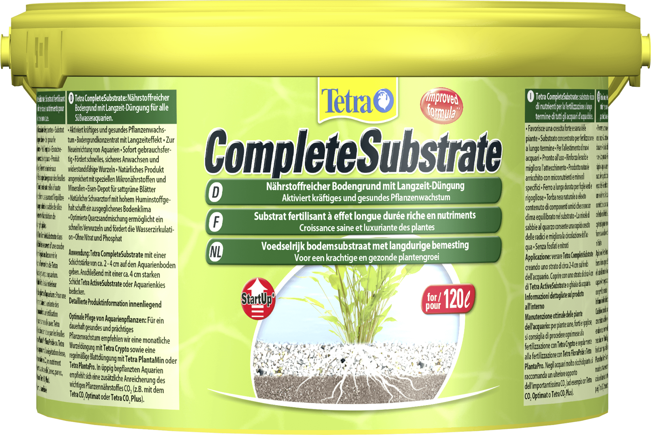 SuperFish Substrat de fond AQUA PLANTE - 3,5L - SUBSTRATS, SABLES ET SOLS  NUTRITIFS/Substrats et sols nutritifs - aquadecor