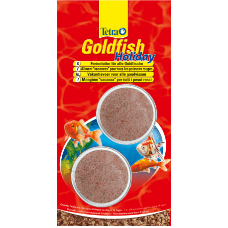 Tetra Goldfish Holiday 2 blocs x 12g