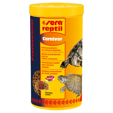 Sera Reptil Professionnal Carnivor 1000ml