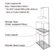 ADA Cube Cabinet Clear pour Garden Mini-M