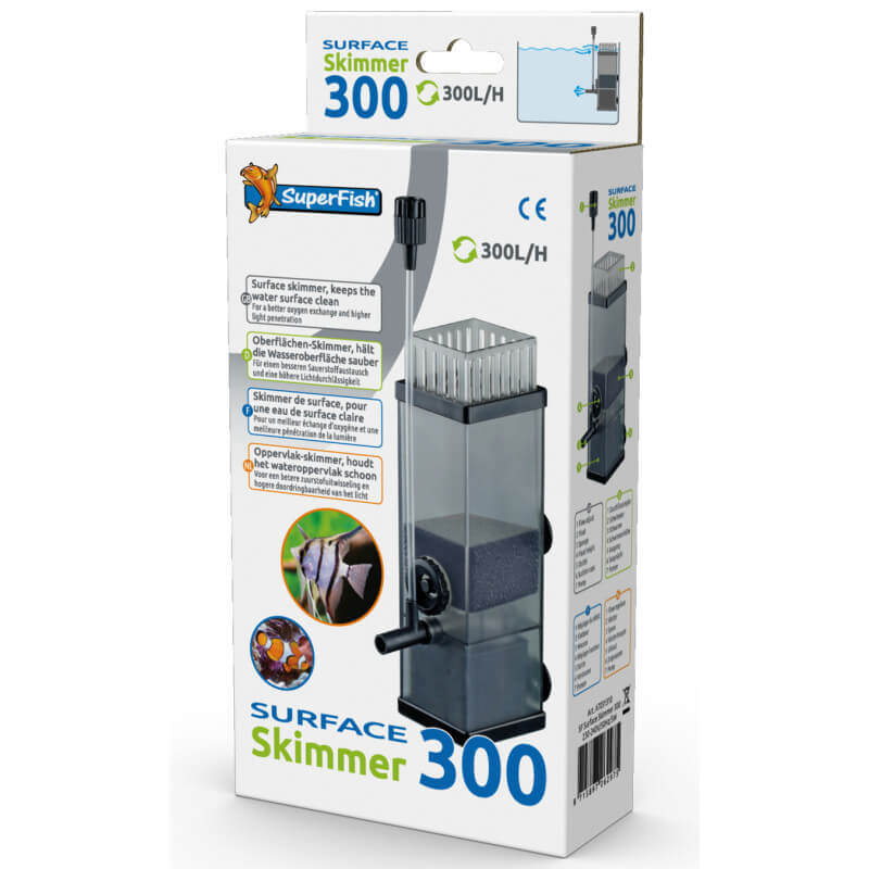 Filtre Externe SuperFish > Superfish Surface Skimmer 300 pour aquarium 14.99€