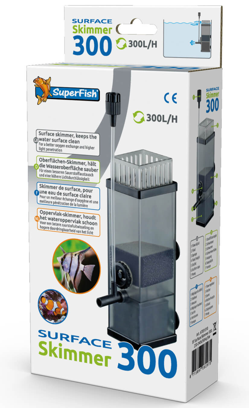 Filtre Interne SuperFish > Superfish Surface Skimmer 300 pour