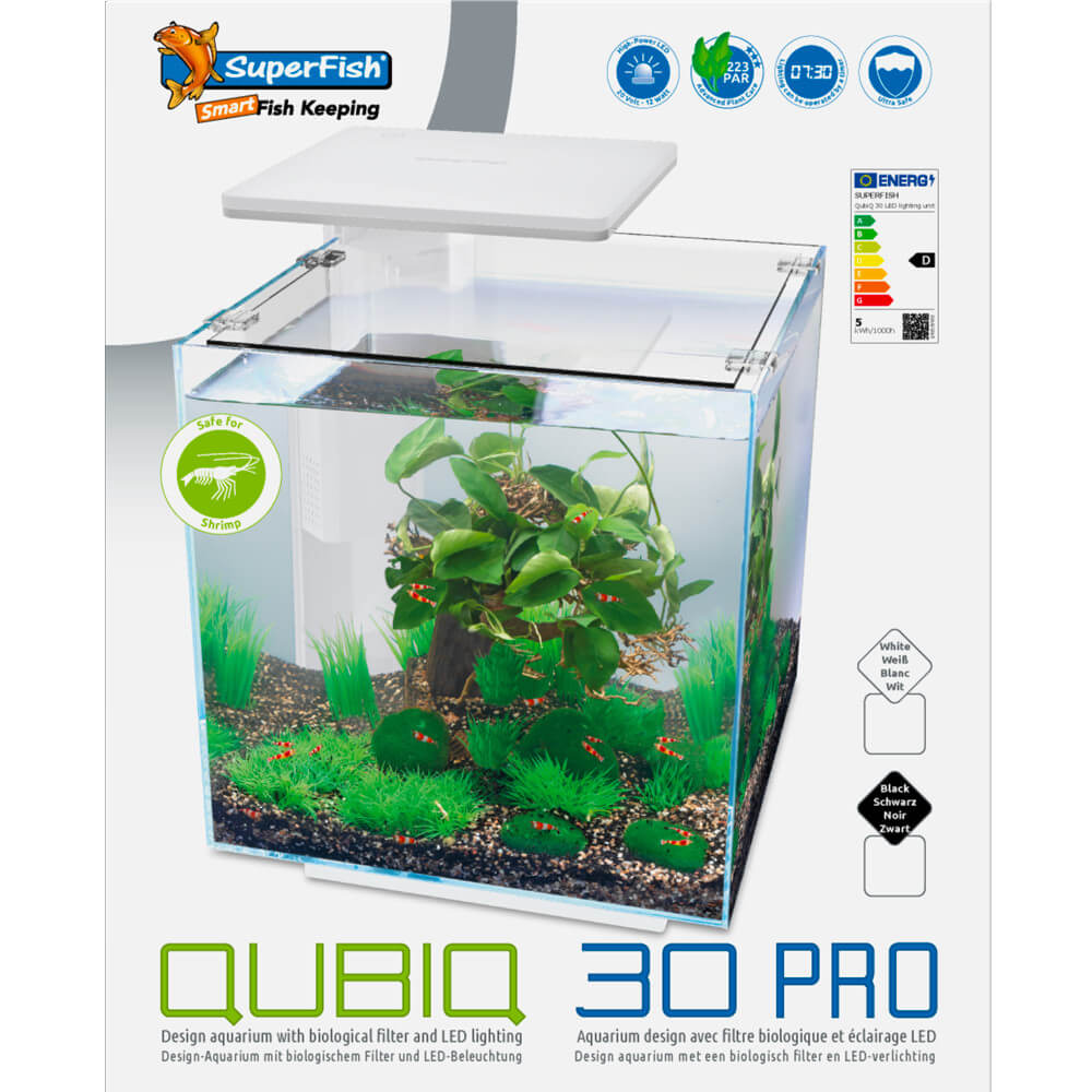 SUPERFISH QUBIQ 30 PRO BLANC - Aquaplante
