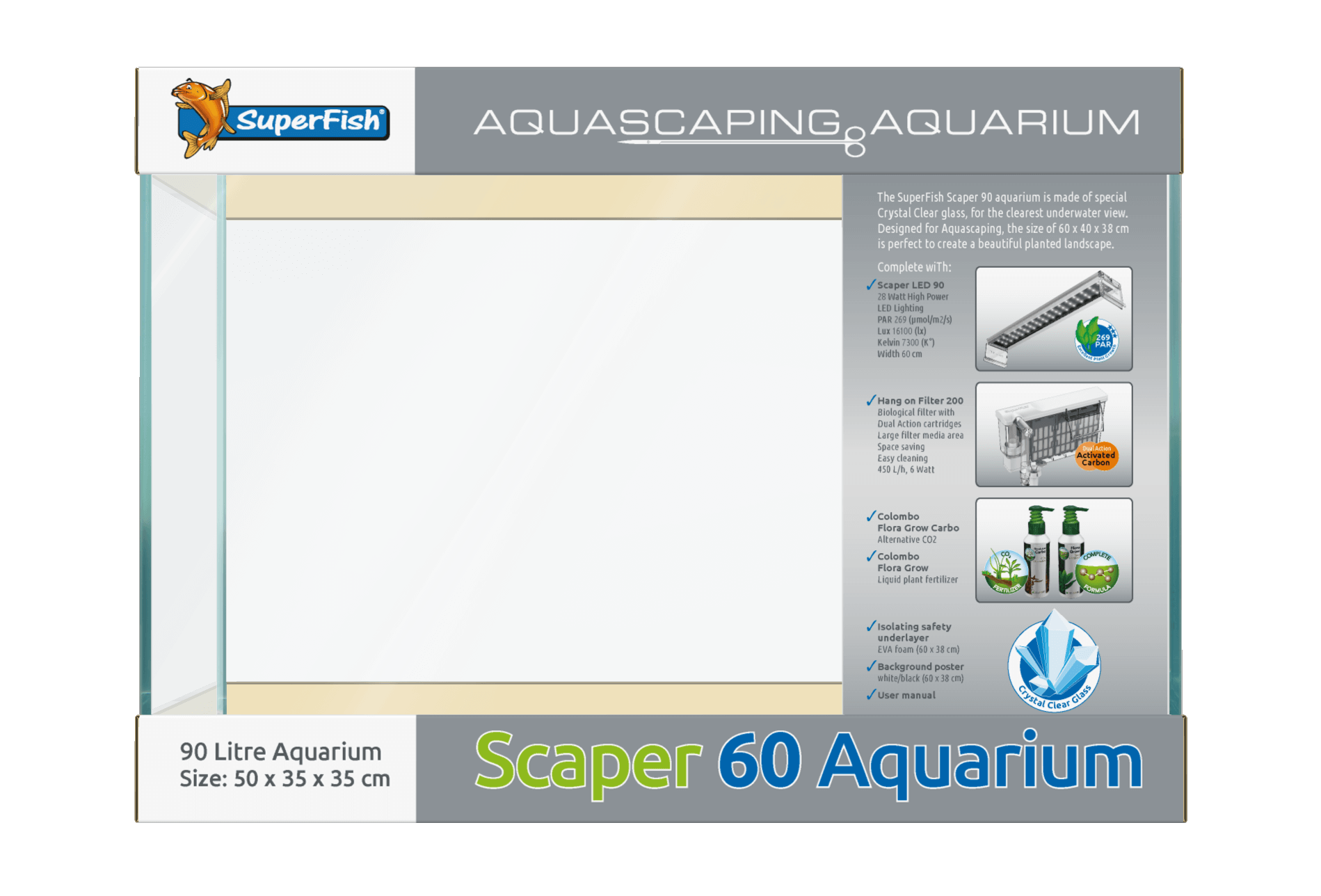 SUPERFISH SCAPER 90 - Aquaplante