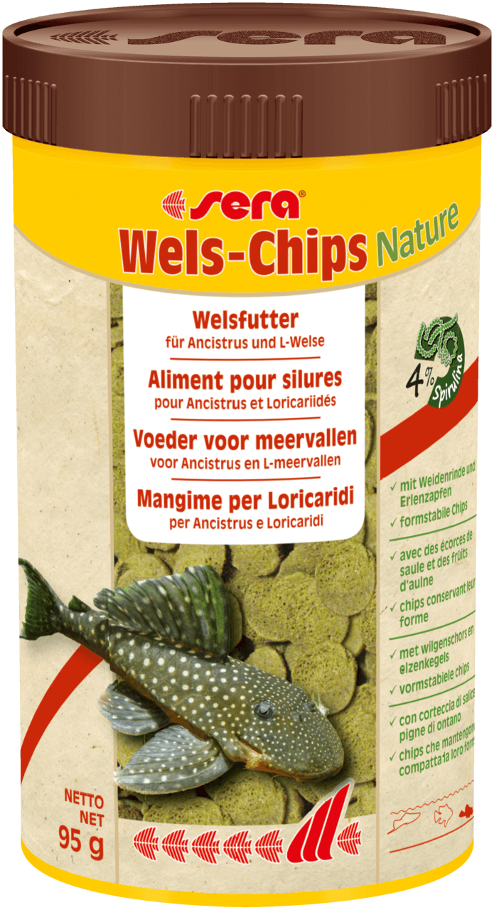 Sera wels chips nature 250ml cena 8€ - 15€
