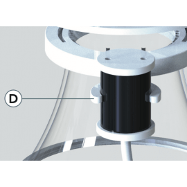 Horizon Aqua MUFFER CLAMP pour SKIM SD1500