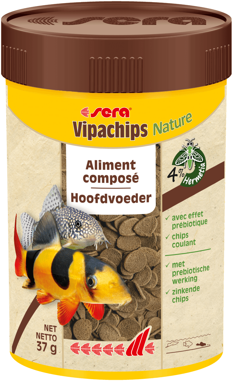 Nourriture pour poissons de fond : Sera Vipachips en pastilles